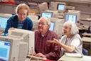 Old people doing internet searches