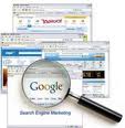 Google, an example of a search engines that provides assistance to narrow query patterns